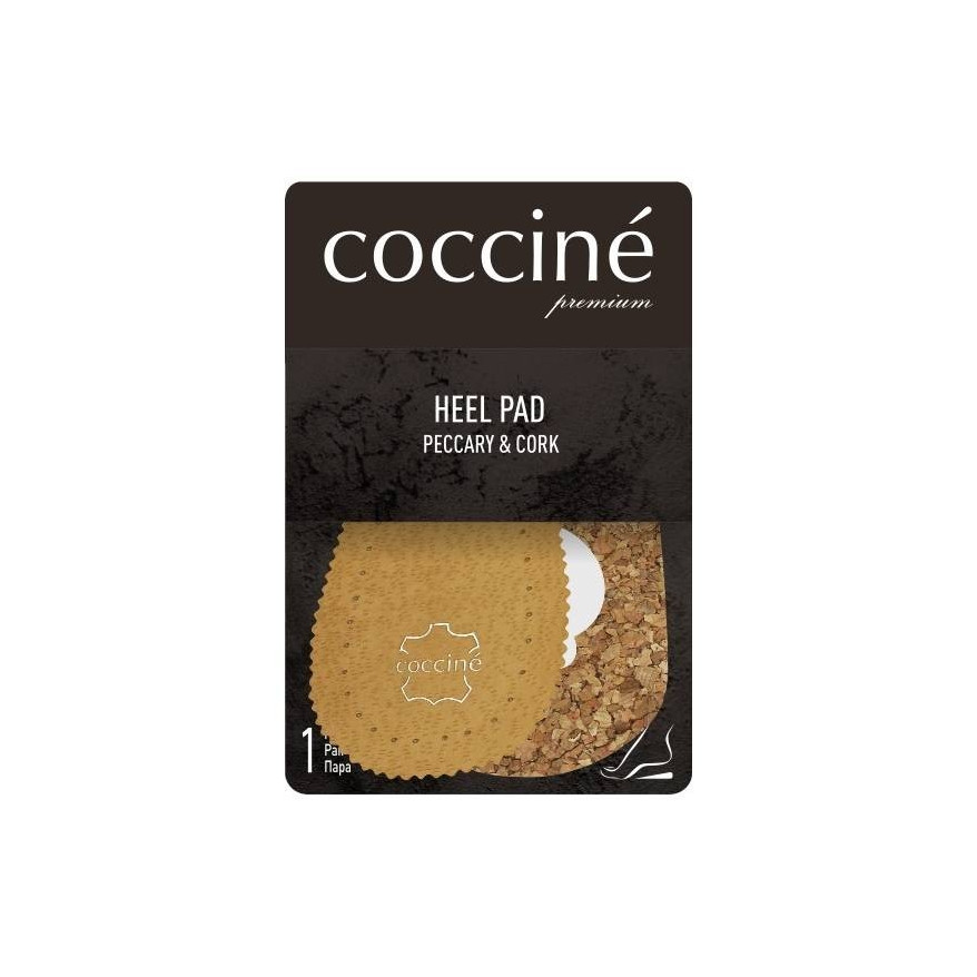 PODPIĘTKI SKÓRZANE PECARI NA KORKU COCCINE XL