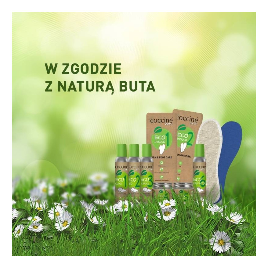 EKOLOGICZNE WKŁADKI DO BUTÓW SEA & FOOT COCCINE rozm 35-36
