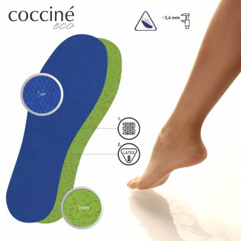 EKOLOGICZNE WKŁADKI DO BUTÓW SEA & FOOT COCCINE rozm 41-42