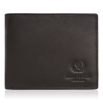 PORTFEL MĘSKI RFID SKÓRA NATURALNA PAOLO PERUZZI T-47-BR