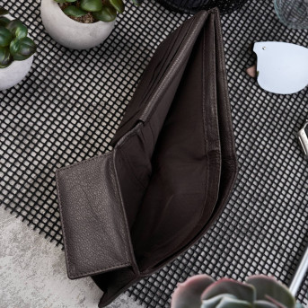 PORTFEL MĘSKI RFID SKÓRA NATURALNA PAOLO PERUZZI T-47-BR