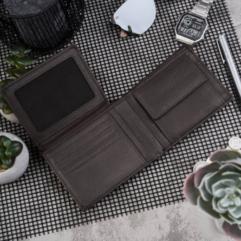 PORTFEL MĘSKI RFID SKÓRA NATURALNA PAOLO PERUZZI T-47-BR