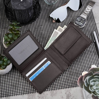 PORTFEL MĘSKI RFID SKÓRA NATURALNA PAOLO PERUZZI T-47-BR