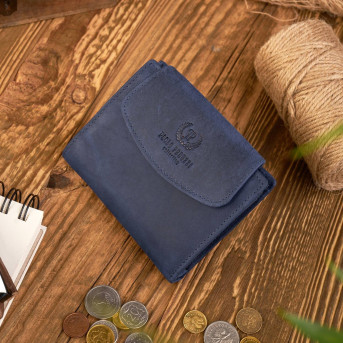 ELEGANCKI SKÓRZANY PORTFEL DAMSKI RFID PAOLO PERUZZI T-12-DB