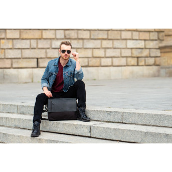 PRAKTYCZNA TORBA MĘSKA NA RAMIĘ T-20-BL PAOLO PERUZZI