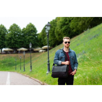 PRAKTYCZNA TORBA MĘSKA NA RAMIĘ T-20-BL PAOLO PERUZZI