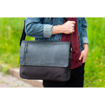 PRAKTYCZNA TORBA MĘSKA NA RAMIĘ T-20-BL PAOLO PERUZZI