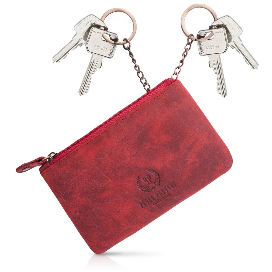 ZESTAW PREZENTOWY ZUP-37-RD PORTFEL SKÓRZANY T-05 I ETUI T-51