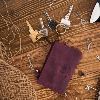 ZESTAW PREZENTOWY ZUP-39-CHR PORTFEL SKÓRZANY T-44 I ETUI T-51