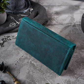 ZESTAW PREZENTOWY DLA KOBIET ZUP-39-GR PORTFEL SKÓRZANY T-44 I ETUI T-51