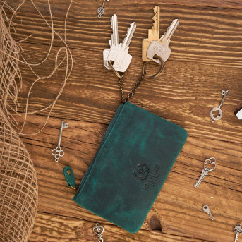 ZESTAW PREZENTOWY DLA KOBIET ZUP-39-GR PORTFEL SKÓRZANY T-44 I ETUI T-51