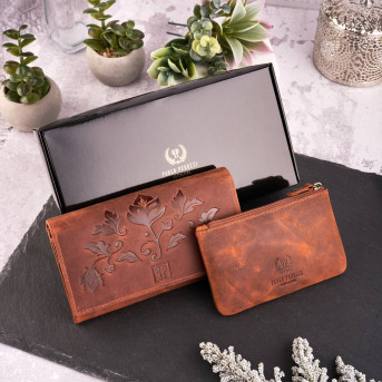 ZESTAW PREZENTOWY ZUP-39-OR PORTFEL SKÓRZANY T-44 I ETUI T-51