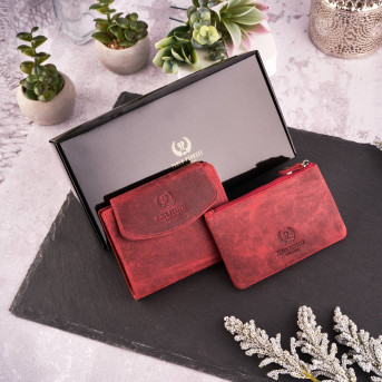 ZESTAW PREZENTOWY ZUP-40-HR PORTFEL SKÓRZANY T-12 I ETUI T-51