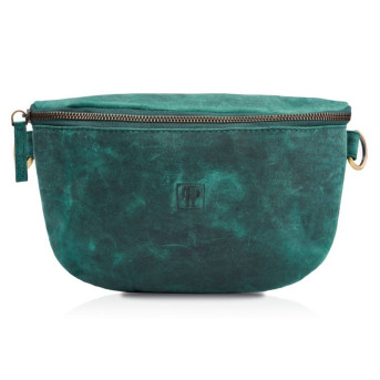 ZESTAW DLA NIEJ ZUP-59-GR PORTFEL SKÓRZANY T-25-GR I SASZETKA NERKA T-36-GR