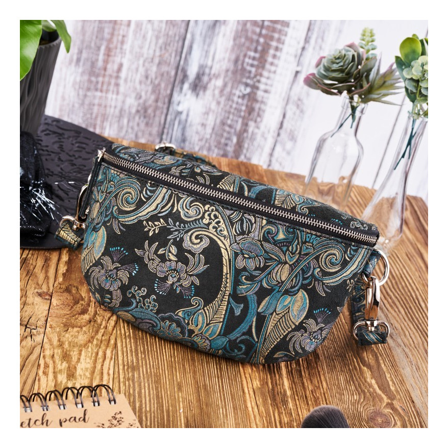 ZESTAW PREZENTOWY ZUP-60 PORTFEL ZE SKÓRY NATURALNEJ T-05-BL I SASZETKA NERKA T-36-G