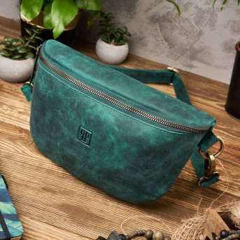 ZESTAW ZUP-56-GR SASZETKA SKÓRZANA T-36-GR PORTFEL T-05-GR