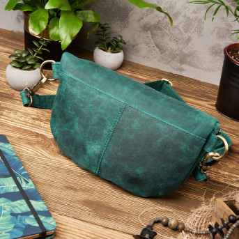 ZESTAW ZUP-56-GR SASZETKA SKÓRZANA T-36-GR PORTFEL T-05-GR