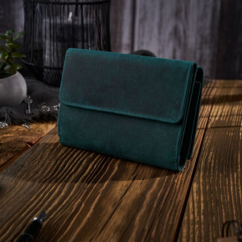 ZESTAW ZUP-57-GR SASZETKA SKÓRZANA  T-36-GR PORTFEL T-33-GR