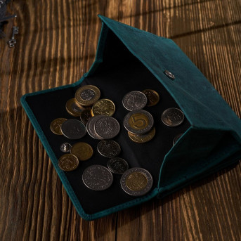 ZESTAW ZUP-57-GR SASZETKA SKÓRZANA  T-36-GR PORTFEL T-33-GR