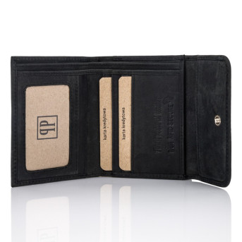 ZESTAW PREZENTOWY ZUP-61 PORTFEL SKÓRZANY T-11-BL I SASZETKA NERKA T-36-G