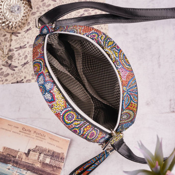 MODNA OKRĄGŁA TOREBKA DAMSKA SKÓRZANA PAOLO PERUZZI Z-11-O