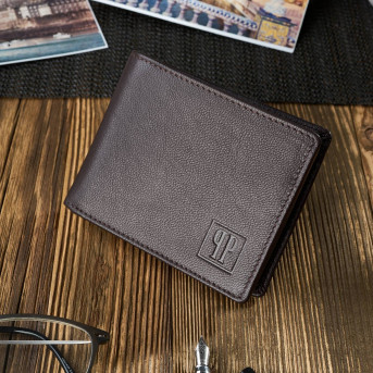 SKÓRZANY PORTFEL MĘSKI RFID PAOLO PERUZZI T-66-BR