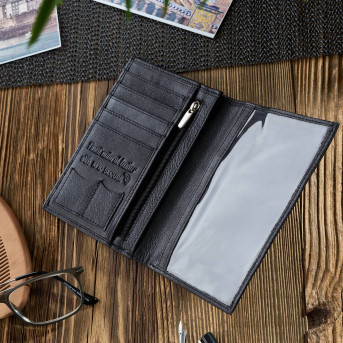 PORTFEL MĘSKI PAOLO PERUZZI SKÓRZANY RFID T-65-BL