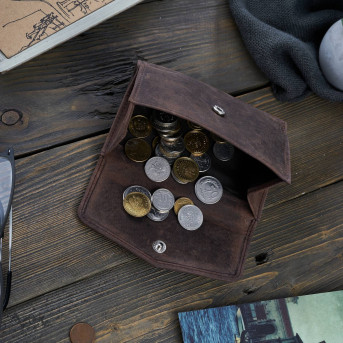 PORTFEL MŁODZIEŻOWY ZE SKÓRY VINTAGE RFID PAOLO PERUZZI T-35-BR