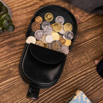 ZESTAW DLA NIEGO ZUP-65-BL: SKÓRZANA SASZETKA DO RĘKI T-56 I BILONÓWKA T-50