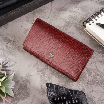 PORTFEL DAMSKI CZERWONY DUŻY PAOLO PERUZZI T-09-RD