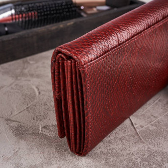 PORTFEL DAMSKI CZERWONY DUŻY PAOLO PERUZZI T-09-RD