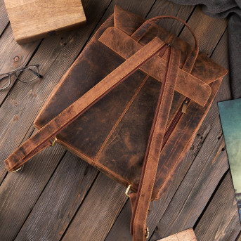 SKÓRZANY PLECAK DAMSKI A4 PAOLO PERUZZI T-72-HBR