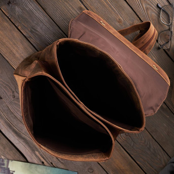 SKÓRZANY PLECAK DAMSKI A4 PAOLO PERUZZI T-72-HBR