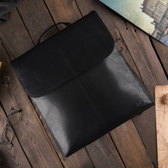 DUŻY PLECAK DAMSKI ZE SKÓRY NATURALNEJ PAOLO PERUZZI T-72-BL