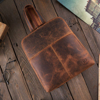 SKÓRZANY PLECAK DAMSKI PAOLO PERUZZI T-73-HBR