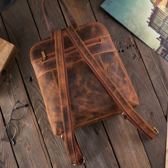 SKÓRZANY PLECAK DAMSKI PAOLO PERUZZI T-73-HBR