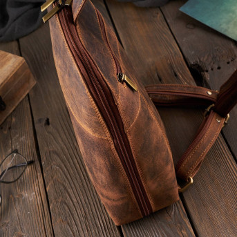 SKÓRZANY PLECAK DAMSKI PAOLO PERUZZI T-73-HBR