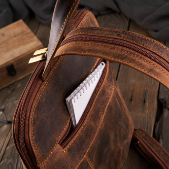 SKÓRZANY PLECAK DAMSKI PAOLO PERUZZI T-73-HBR