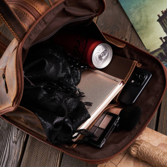 SKÓRZANY PLECAK DAMSKI PAOLO PERUZZI T-73-HBR