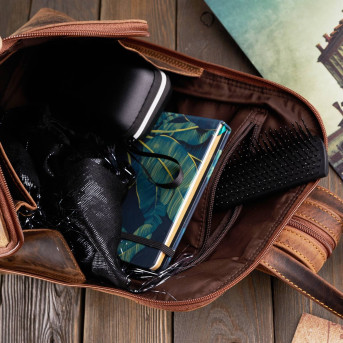 SKÓRZANY PLECAK DAMSKI PAOLO PERUZZI T-73-HBR