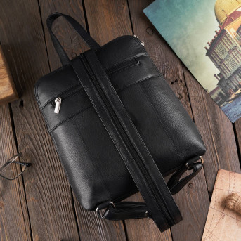 CZARNY PLECAK DAMSKI SKÓRA NATURALNA PAOLO PERUZZI T-73-BL