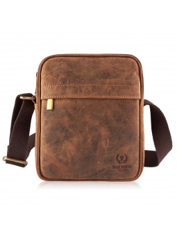 SKÓRZANA SASZETKA MĘSKA NA RAMIĘ PAOLO PERUZZI T-75-HBR