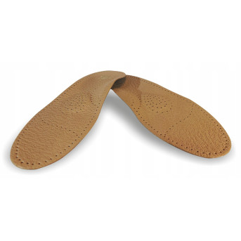 CORBBY WKŁADKI ORTO SKÓRZANE NA PŁASKOSTOPIE r. 35