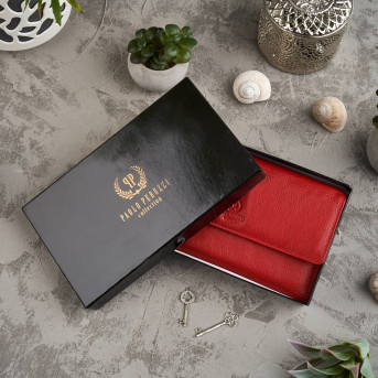 KLASYCZNY SKÓRZANY PORTFEL DAMSKI PAOLO PERUZZI IN-36-RD