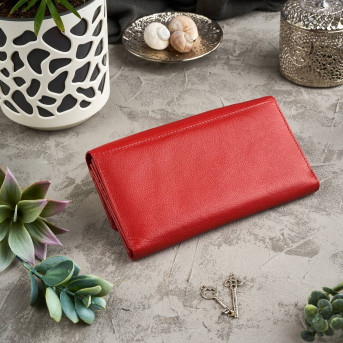 KLASYCZNY SKÓRZANY PORTFEL DAMSKI PAOLO PERUZZI IN-36-RD