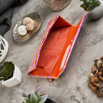 KOLOROWY PORTFEL DAMSKI SKÓRZANY PAOLO PERUZZI IN-37-OR