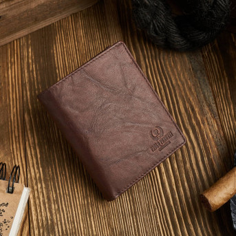 PORTFEL MĘSKI SKÓRA NATURALNA RFID PAOLO PERUZZI IN-33-BR