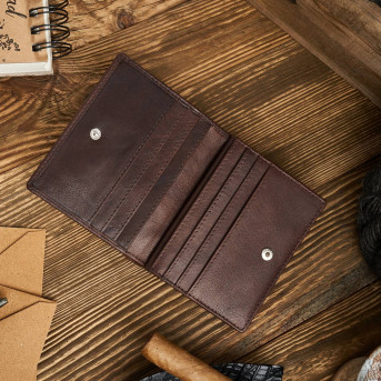 PORTFEL MĘSKI SKÓRA NATURALNA RFID PAOLO PERUZZI IN-33-BR