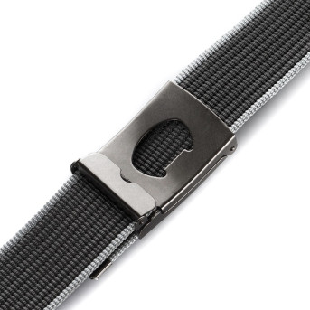 SZARY PASEK MĘSKI PARCIANY PAOLO PERUZZI PW-18-105 cm