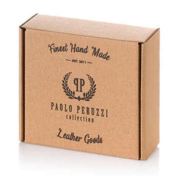 SZARY PASEK MĘSKI PARCIANY PAOLO PERUZZI PW-18-95 cm